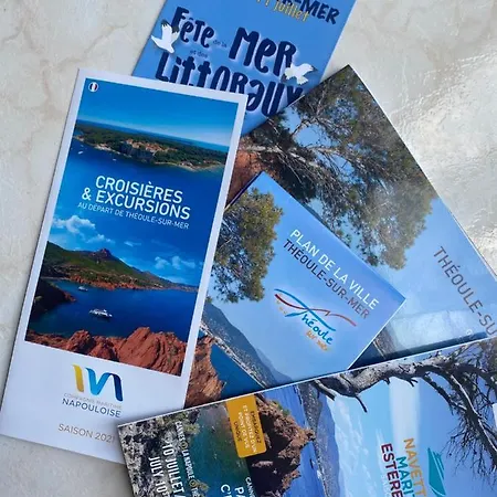Vue Mer A 100 Metres Des Plages Et Massif De L'esterel Apartment